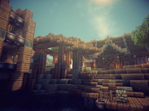 Medieval-Fantasy Build Pack | Рудник золота - Креативные проекты
