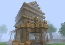 Идея для постройки домика в MineCraft из Разные постройки