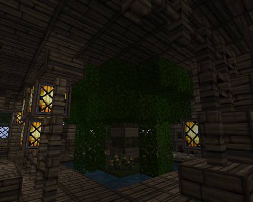 Дерево внутри дома - My home & tombs v2.0