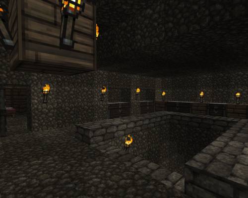 Внутри шахтерского склада - My home & tombs v2.0